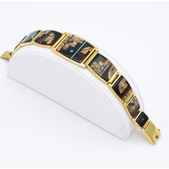 Don Lucas Gold Link Bracelet (Vermeil) - Picture 4 of 5